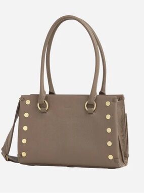 🆕✨HAMMITT Allen Medium Sculptured Taupe Leather Shoulder Crossbody Bag